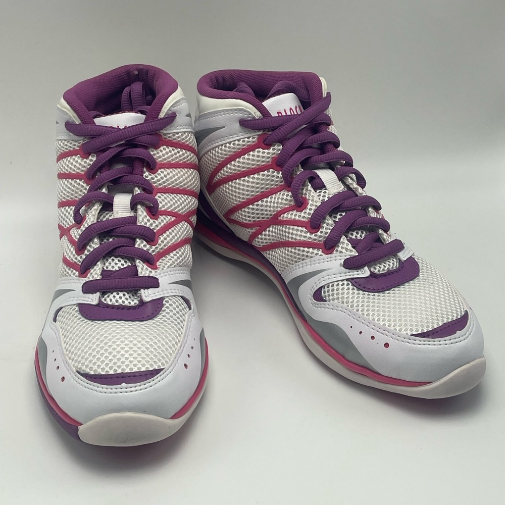 Bloch Apex S0921 womens dance sneaker 9M jazz zumba white pink purple new